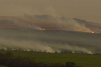 houve-acao-criminosa-em-incendios-no-interior-de-sp,-diz-tarcisio-de-freitas