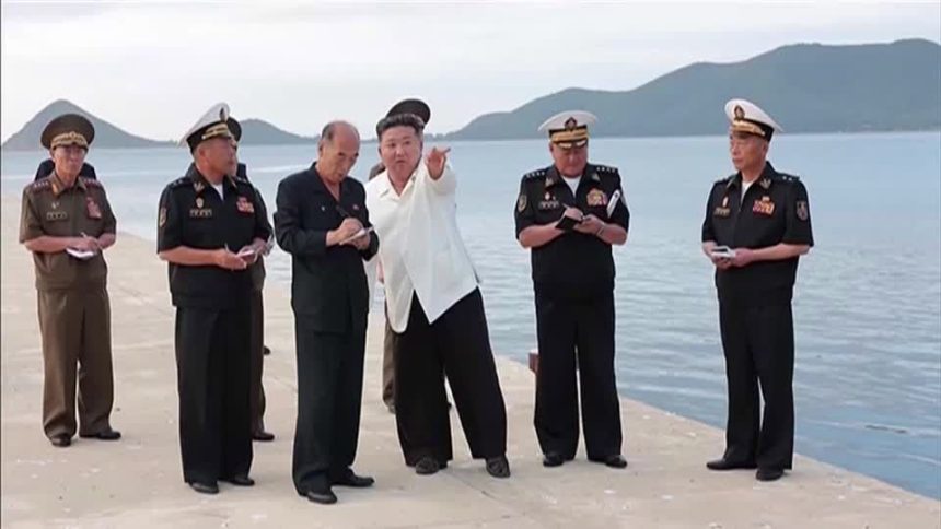 em-visita-a-futura-base-naval,-kim-jong-un-ressalta-importancia-do-poder-maritimo