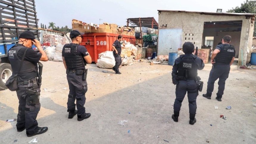 policia-prende-12-pessoas-e-apreende-3,6-toneladas-de-cobre-no-pr