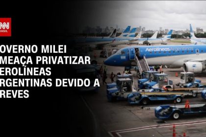 governo-milei-ameaca-ceder-operacao-da-aerolineas-argentinas-a-empresa-privada-por-greves