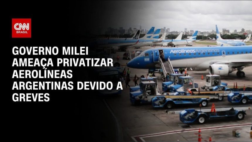 governo-milei-ameaca-ceder-operacao-da-aerolineas-argentinas-a-empresa-privada-por-greves