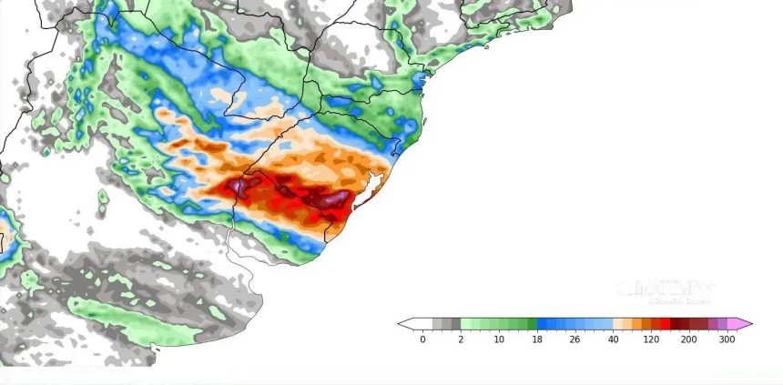 frente-fria-estaciona-sobre-fronteira-do-rs-e-acumulado-de-chuva-pode-bater-300-mm