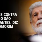 ataques-israelenses-no-libano-sao-tremendamente-revoltantes,-diz-celso-amorim