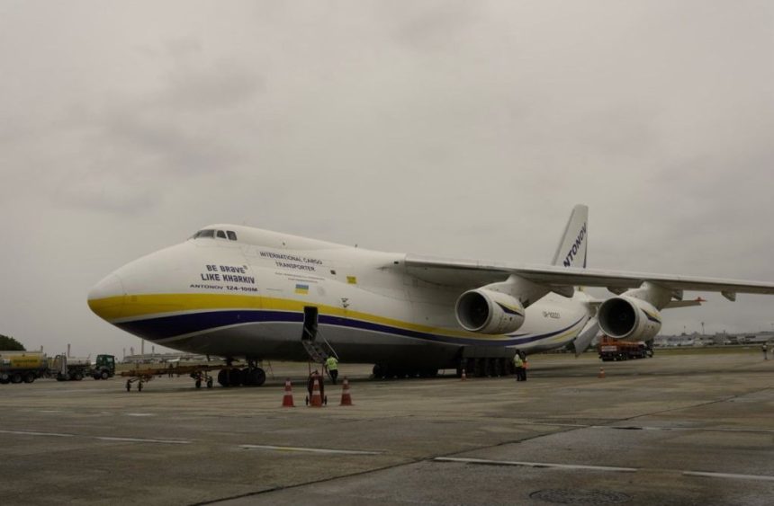 antonov-an-124:-aeroporto-do-rio-recebe-o-maior-aviao-de-cargas-do-mundo;-veja-video