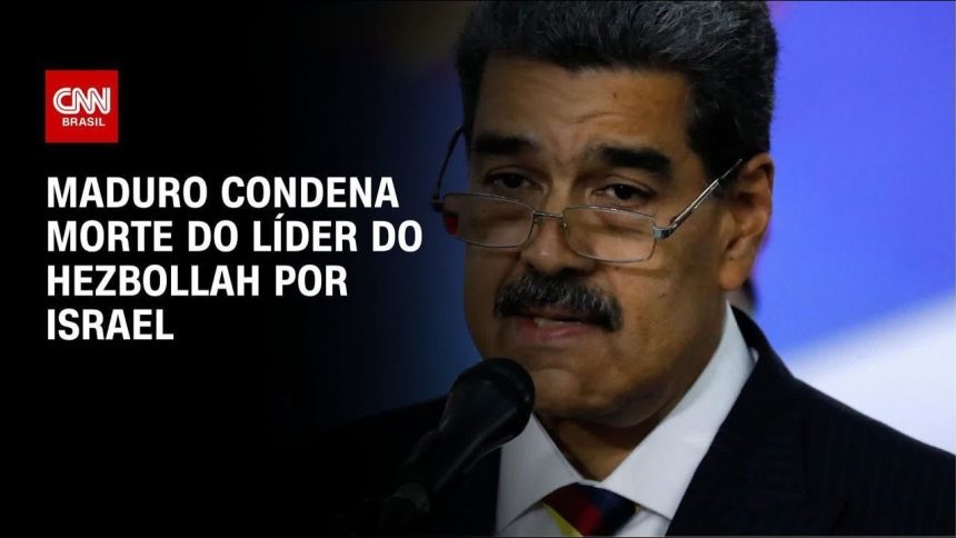 nicolas-maduro-condena-morte-do-lider-do-hezbollah-por-israel