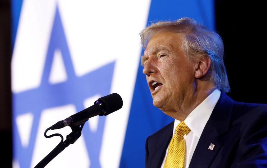 trump-diz-que-poderia-concorrer-para-premie-de-israel-e-pede-100%-dos-votos-de-judeus