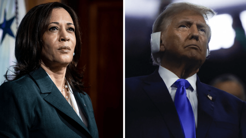 kamala-e-trump-estao-empatados-em-arizona-e-pensilvania,-indica-pesquisa-do-nyt