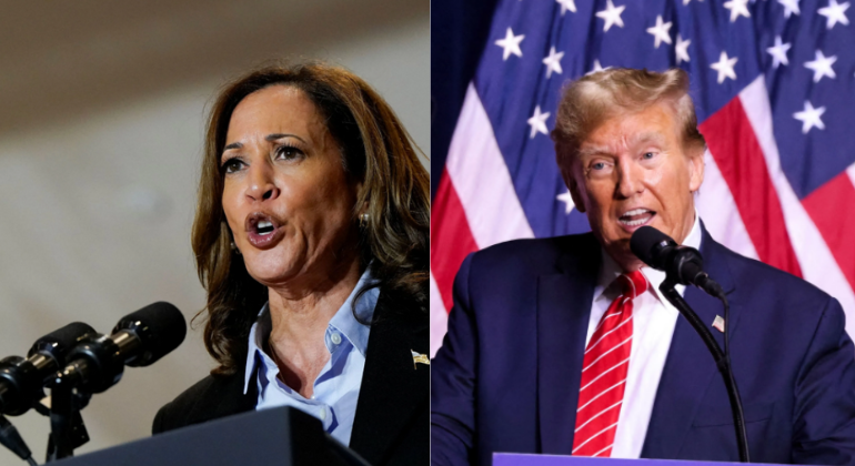 kamala-tem-45%-das-intencoes-de-voto;-trump,-42%,-diz-pesquisa-reuters/ipsos