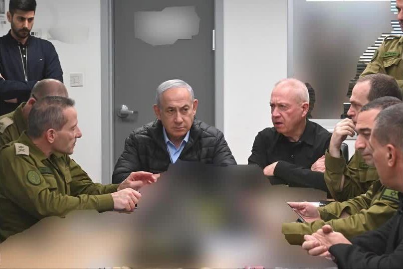 netanyahu-estava-na-base-militar-de-kirya-durante-ataque-no-ira,-diz-gabinete