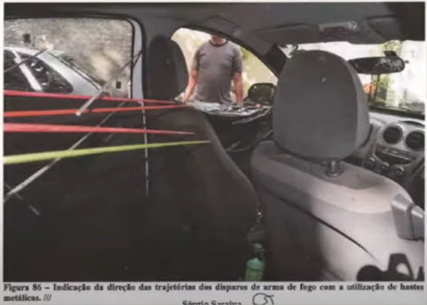 caso-marielle:-imagens-mostram-como-ficou-o-carro-que-levava-a-vereadora;-veja