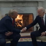 joe-biden-recebe-donald-trump-na-casa-branca;-lideres-falam-em-“transicao-suave”