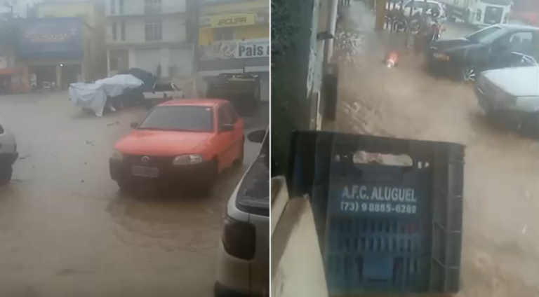 jaguaquara:-chuva-forte-provoca-alagamentos-no-centro-da-cidade-na-tarde-desta-quinta-feira