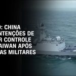 china-condena-venda-de-armas-dos-eua-para-taiwan-e-promete-contramedidas