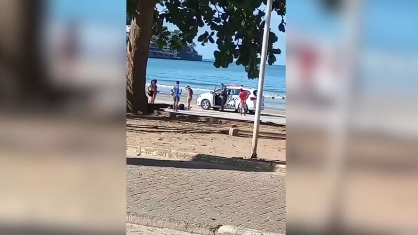 namorada-de-jovem-baleado-na-cabeca-no-litoral-de-sp-presta-depoimento;-policia-investiga