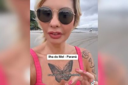 “nunca-vi-tanta-gente-feia-junto”:-influenciadora-de-sc-faz-video-ofendendo-paranaenses