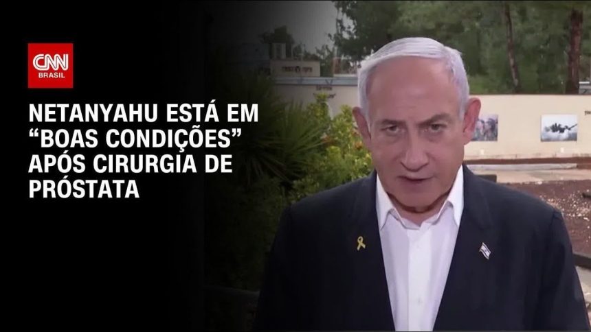 benjamin-netanyahu-deixa-hospital-apos-cirurgia-de-prostata