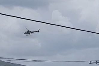 jequie:-policia-penal-faz-intervencao-no-conjunto-penal,-e-helicoptero-do-graer-sobrevoa-a-cidade