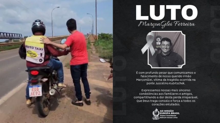 queda-de-ponte:-minutos-antes-de-morrer-no-acidente,-mototaxista-denunciou-situacao-da-via-a-vereador;-veja