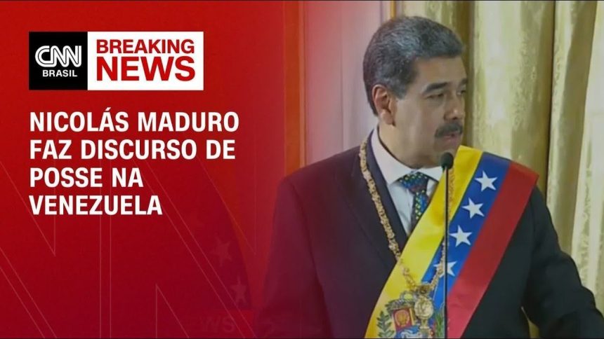 nicolas-maduro-assume-terceiro-mandato-como-presidente-da-venezuela;-acompanhe