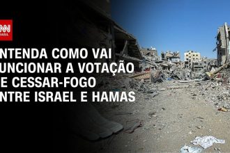 israel-ataca-a-faixa-de-gaza-depois-de-aprovar-acordo-de-cessar-fogo