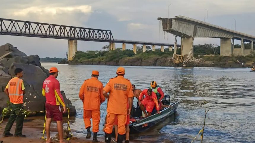 busca-por-desaparecidos-da-queda-da-ponte-no-rio-tocantins-retorna;-12-mortes-sao-confirmadas