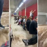 passageiros-se-agarram-a-grades-em-inundacao-do-metro-em-sp;-video