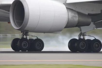 comissaria-de-bordo-cai-de-aviao-em-aeroporto-no-reino-unido