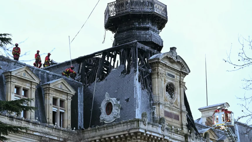 violento-incendio-destroi-parte-da-prefeitura-em-paris;-veja-o-video