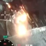 zelensky-diz-que-drone-russo-atingiu-chernobyl;-veja-a-explosao