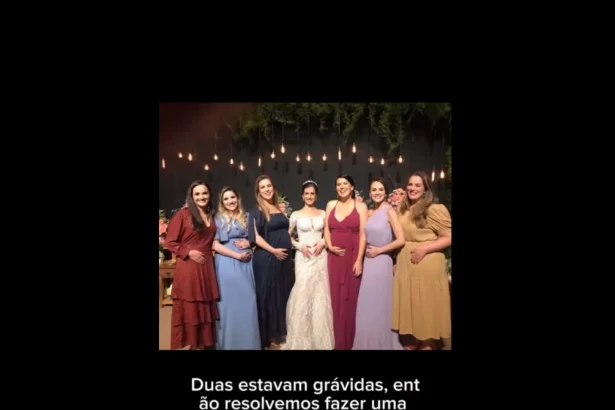 amigas-tiram-foto-em-casamento-e-meses-depois-todas-engravidam-juntas
