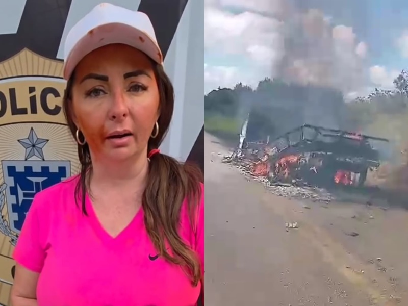 video:-caminhoneira-que-teve-veiculo-incendiado-relata-momentos-de-terror