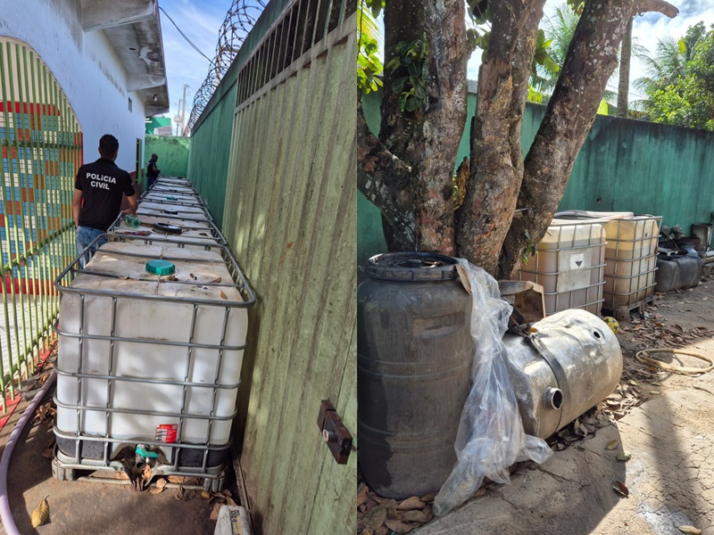 policia-civil-desativa-ponto-clandestino-de-armazenamento-de-combustiveis
