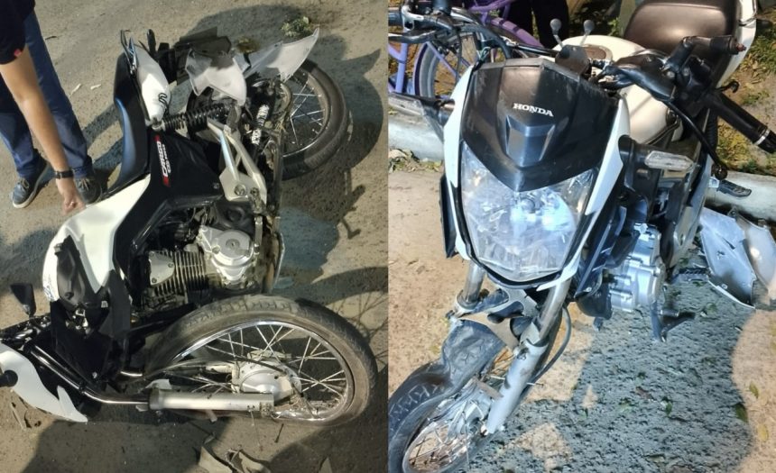 teixeira:-acidente-entre-carro-e-moto-deixa-motociclista-ferido
