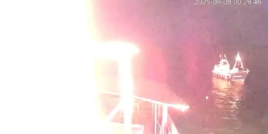 flotilha-para-gaza-relata-segundo-ataque-de-drone-contra-barco