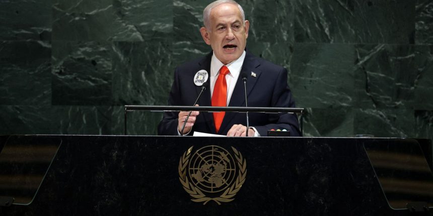 delegacoes-deixam-cadeiras-vazias-durante-discurso-de-netanyahu-na-onu