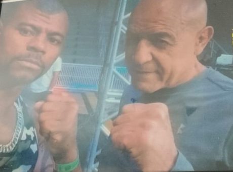 Com o saudoso campeão Éder Jofre