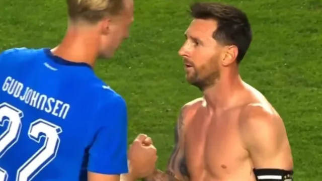 jogador-da-islandia-faz-revelacao-a-messi,-e-reacao-viraliza;-video