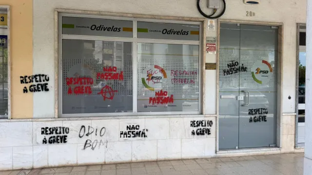 psd/odivelas-denuncia-vandalizacao-de-sede:-“tentativa-de-intimidacao”
