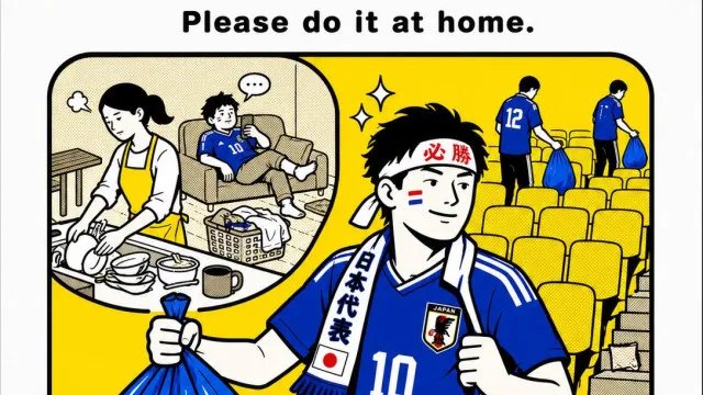 japoneses-elogiados-por-limparem-estadios-acusados-de-desleixo-em-casa