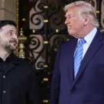 trump-diz-que-zelensky-esta-“a-sair-se-muito-bem”-na-guerra-com-a-russia