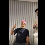 gavi-pinta-o-cabelo-de-rosa-apos-titulo-da-espanha-na-copa-do-mundo