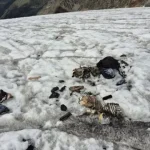 austria:-alpinista-recupera-equipamento-63-anos-apos-acidente-em-glaciar