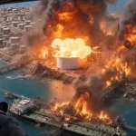 trump-publica-video-de-ia-que-mostra-destruicao-da-ilha-iraniana-de-kharg