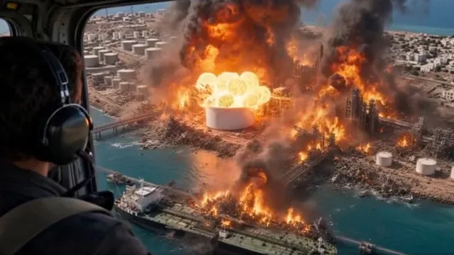 trump-publica-video-de-ia-que-mostra-destruicao-da-ilha-iraniana-de-kharg