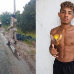 corpo-de-jovem-de-20-anos-e-encontrado-enrolado-lona-em-plastica-as-margens-da-ba-001,-em-belmonte;-veja-as-imagens